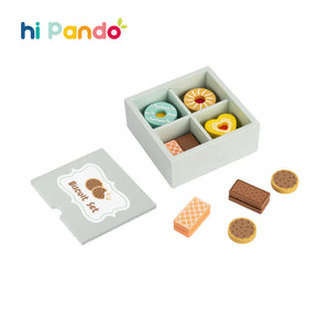 Wooden Biscuit Set