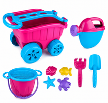 Load image into Gallery viewer, Pull Along Beach Trolley- Diver Toys