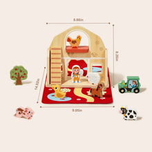 Load image into Gallery viewer, Wooden Farm Play Set - TookyToy