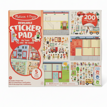 Load image into Gallery viewer, My Town Reusable Sticker Pad- Melissa &amp; Doug