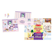 Load image into Gallery viewer, Play House Reusable Sticker Pad- Melissa &amp; Doug