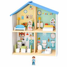 Load image into Gallery viewer, Wooden Doll House - Hi Pando