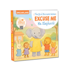 Load image into Gallery viewer, Excuse Me Ms Elephant Board Book- Dreamland