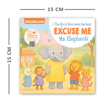 Load image into Gallery viewer, Excuse Me Ms Elephant Board Book- Dreamland