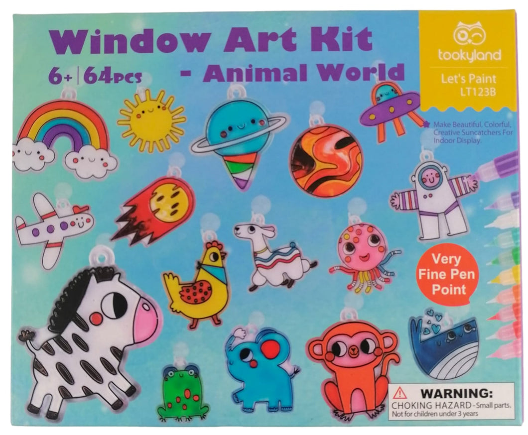 Tookyland Window Art Kit - Animal World 22x6x18cm – Fresh Beauty Co. USA