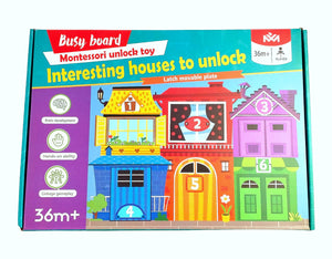 Montessori Unlock Busy Board