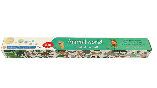 Animal World - Colouring Roll