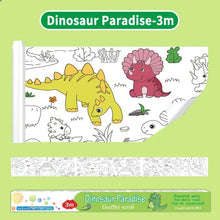 Load image into Gallery viewer, Dinosaur Paradise - Colouring Roll