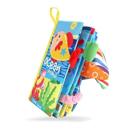 Baby Cloth Book - Ocean Animals