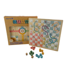 Load image into Gallery viewer, 2 In 1 Games Ludo And Snakes &amp; Leaders  - Tooky Toy