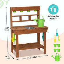 Load image into Gallery viewer, Wooden Gardening Centre- TookyToy