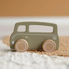 Load image into Gallery viewer, Little Dutch Wooden Car - Olive Bus