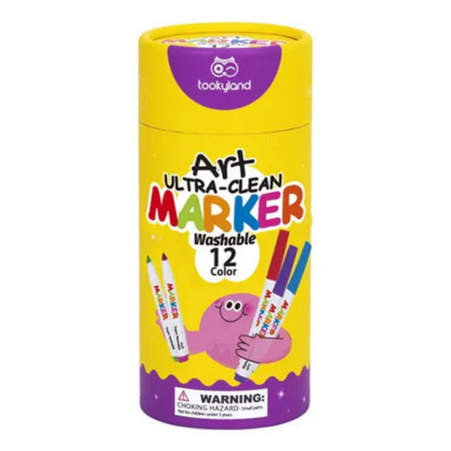 ULTRA-CLEAN Washable Markers - 12 Colours - Tookyland