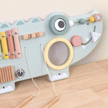 Load image into Gallery viewer, Crocodile Wall Mount Activity Board- Tooky Toy