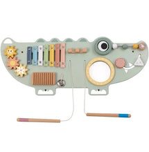 Load image into Gallery viewer, Crocodile Wall Mount Activity Board- Tooky Toy
