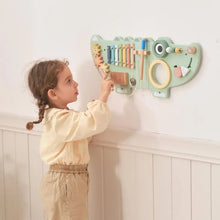 Load image into Gallery viewer, Crocodile Wall Mount Activity Board- Tooky Toy
