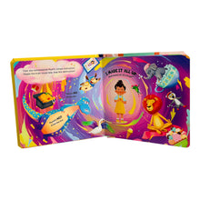 Load image into Gallery viewer, Mini Padded Story Book- Dino Downstairs