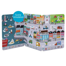 Load image into Gallery viewer, Art Silicone Sticker Book - Busy City - Tookyland