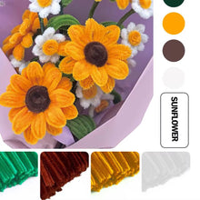 Load image into Gallery viewer, Diy Twisty Stick Bouquet- Sunflowers