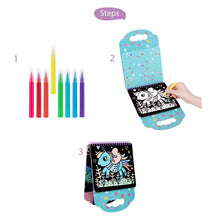 Load image into Gallery viewer, Velvet Colouring Kit-  Unicorns Tookyland