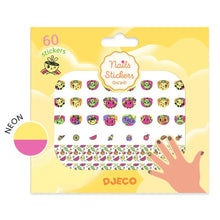 Load image into Gallery viewer, Djeco Nail Stickers - Boost (Neon Colours)