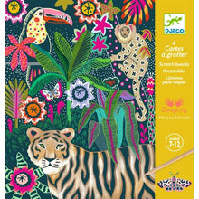 Load image into Gallery viewer, Djeco Rococo Scratch Card Set