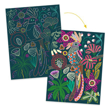 Load image into Gallery viewer, Djeco Rococo Scratch Card Set