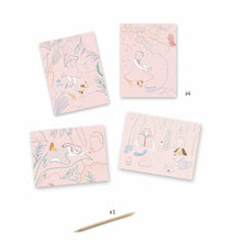 Load image into Gallery viewer, The Picnic Pastel Scatch Card Set- Djeco