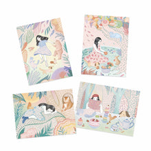 Load image into Gallery viewer, The Picnic Pastel Scatch Card Set- Djeco