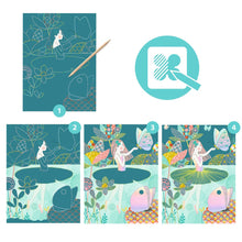 Load image into Gallery viewer, The Pond Scratch Card Set- Djeco
