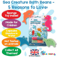 Load image into Gallery viewer, Sea Creature Bath Beans- The Bean People