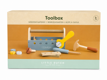 Load image into Gallery viewer, Little Dutch- Wooden Toolbox