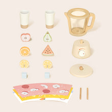 Load image into Gallery viewer, Tooky Toy Wooden Blender Set