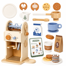 Load image into Gallery viewer, Woode Coffee Machine- Tooky Toy