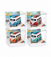 Load image into Gallery viewer, Surfing Die-Cast Combi Van – Pull Back Action