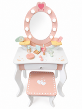 Load image into Gallery viewer, Play Dressing Table with Lights - Wooden - TookyToy
