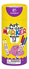 Load image into Gallery viewer, ULTRA-CLEAN Washable Markers - 12 Colours - Tookyland