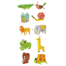 Load image into Gallery viewer, 3D Origami Paper Kit- Animals - Tookyland