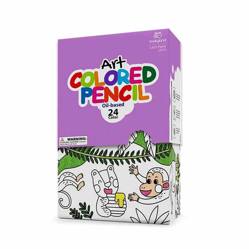 Art Coloured Pencil Oil-Based - 24 Color - Tookyland