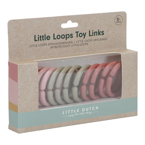 Little Dutch Little Loops Toy Links - Pink