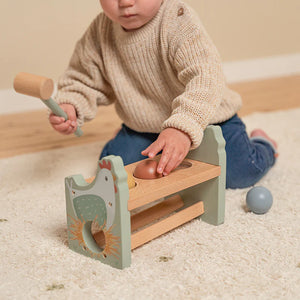 Little Dutch Pounding Bench with Rolling Balls