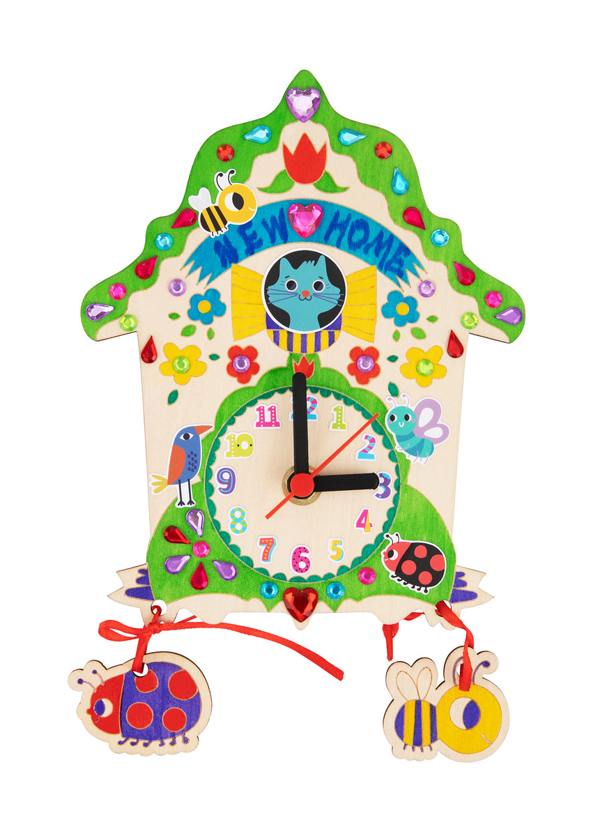 Diy Wooden Clock- Cuckoo- Tookyland