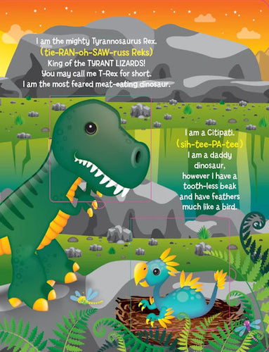 Lift the Flap - Learn About Dinosaurs