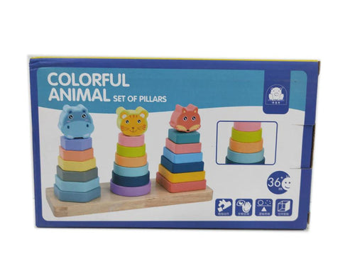 Wooden Animal Stacker
