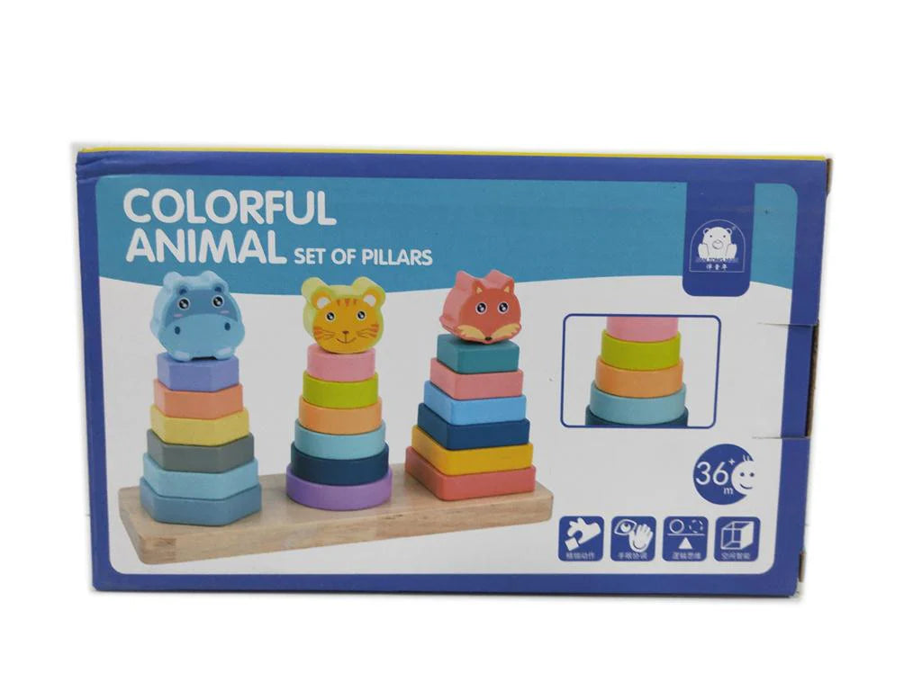 Wooden Animal Stacker