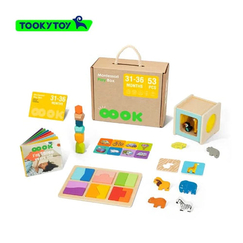 Montessori Inspired Play Box - 31 - 36 months - Tooky Toy