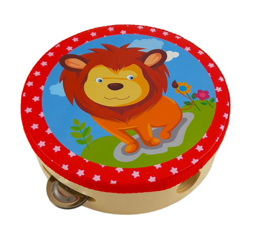 Happy Lion -Tambourine