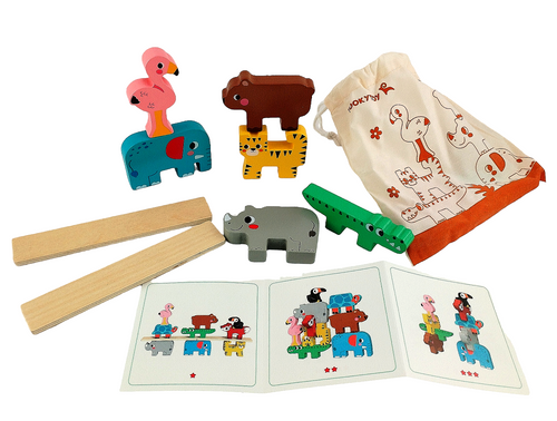 Wooden Stacking Animals - Tooky Toy