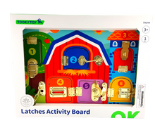 Load image into Gallery viewer, Latches Activity Board- Tooky Toy