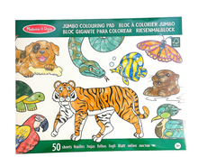 Load image into Gallery viewer, 50 Pages Jumbo Coloring Pad - Animals- Melissa &amp; Doug
